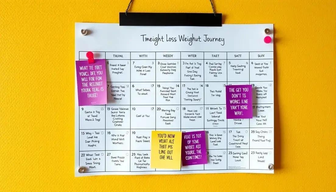 How to set realistic weight loss goals?