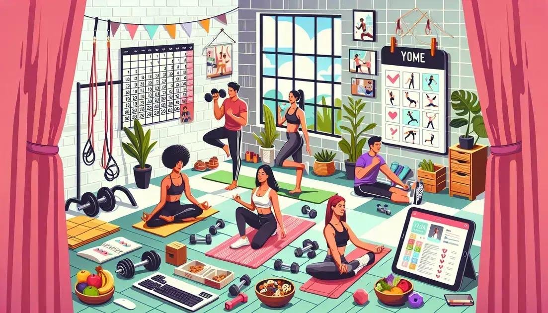 "Kickstart Your Home Workout Routine for Success!"