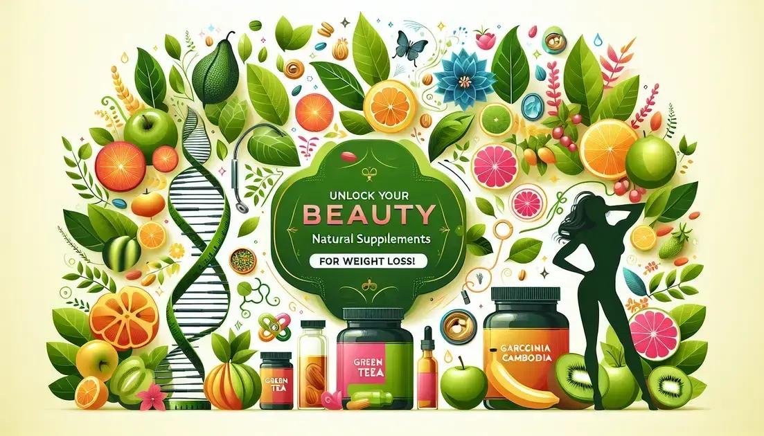 “Unlock Your Beauty: Natural Supplements for Weight Loss!”